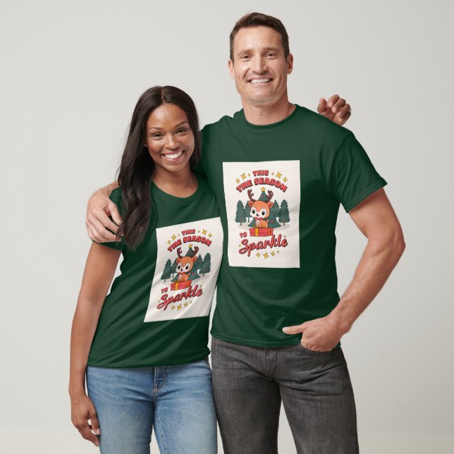 Weihnachts-Couple-T - Shirt (Unisex)
