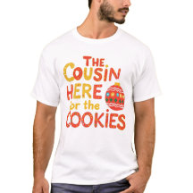 Weihnachts-Cousin-Cookies Familie passt zusammen