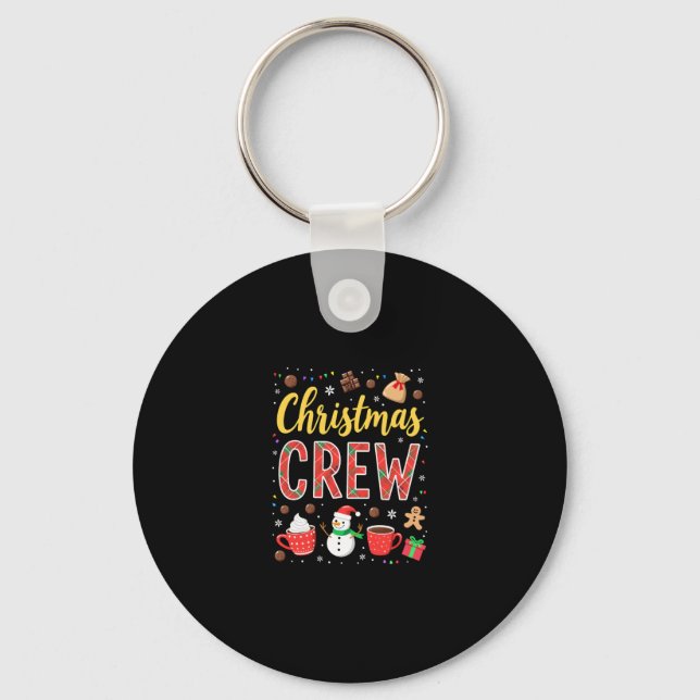 Weihnachts-Crew (2) Schlüsselanhänger (Vorderseite)