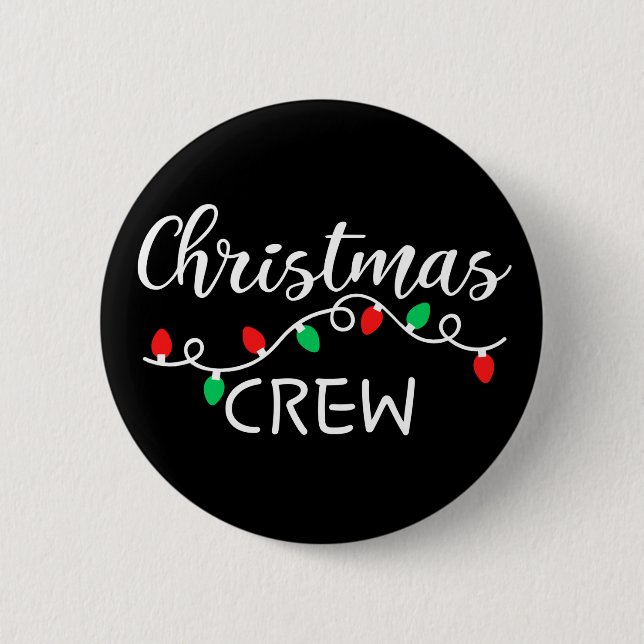 Weihnachts-Crew Button (Vorderseite)