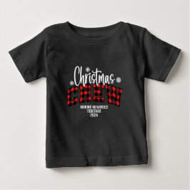 Weihnachts-Crew Erinnerungen 2024 Baby T-shirt