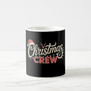 Weihnachts-Crew Familie passende Weihnachten Ferie Kaffeetasse