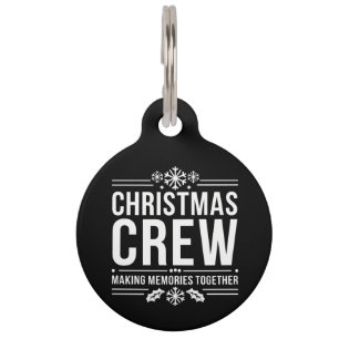 Weihnachts-Crew-Familientreffen Grafik Weihnachten Haustiermarke