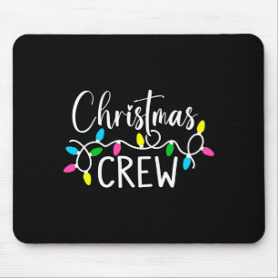 Weihnachts-Crew Lustiges Familien-Weihnachts-T-Shi Mousepad