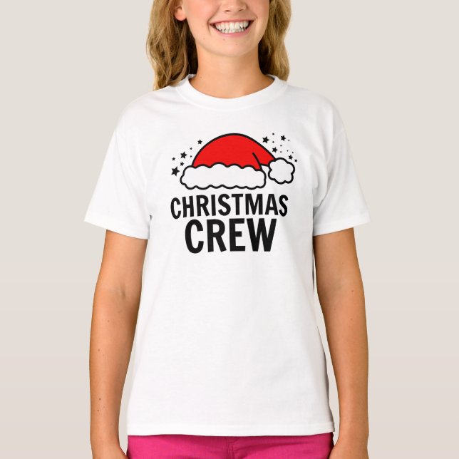 Weihnachts-Crew T-Shirt (Vorderseite)