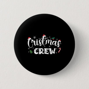 Weihnachts-Crew Weihnachtsfamilie Matching Group X Button
