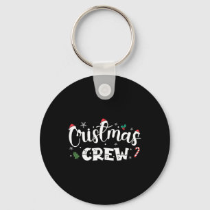 Weihnachts-Crew Weihnachtsfamilie Matching Group X Schlüsselanhänger