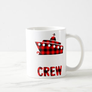 Weihnachts-Cruisin-Crew-Kreuzfahrt passende Famili Kaffeetasse