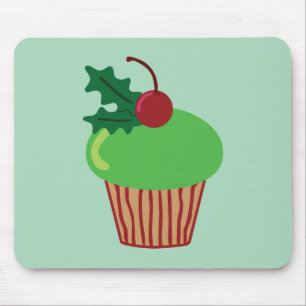Weihnachts-Cupcake Mousepad