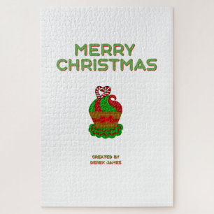 Weihnachts-Cupcake-Puzzle (50,8 cm x 76,2 cm)