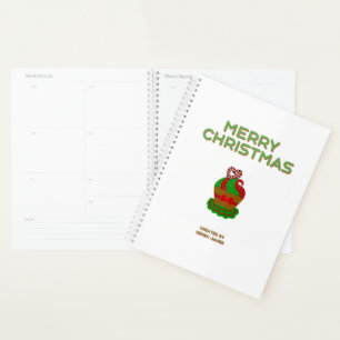 Weihnachts-Cupcake-Standardplaner Planer