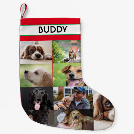 Weihnachts Custom Pet Name Foto Personalisierter H Kleiner Weihnachtsstrumpf
