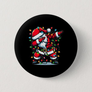 Weihnachts Dabbing Weihnachtsfamilie Outfit Pajama Button