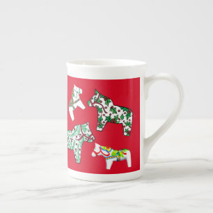 Weihnachts Dala Horses Tasse