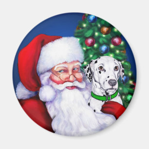 Weihnachts-Dalmatiner Magnet