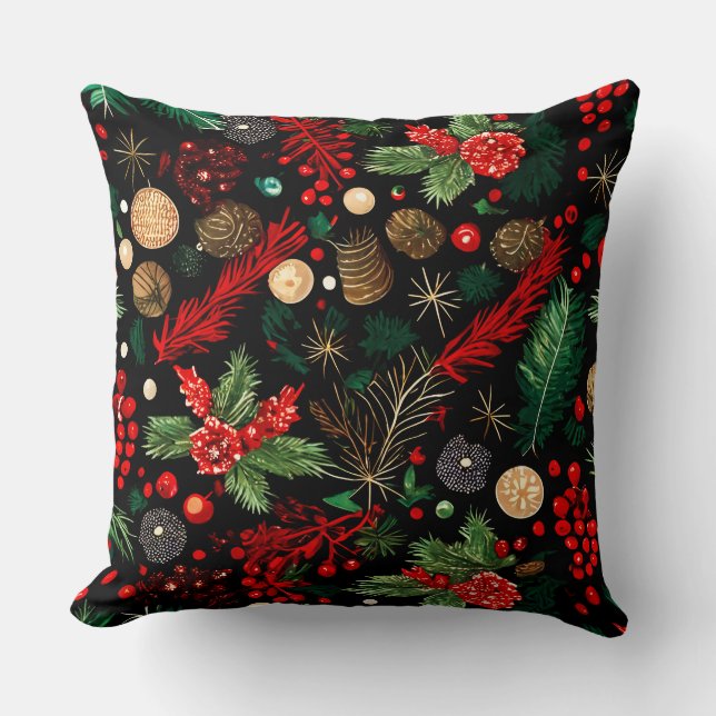 Weihnachts-Dekorationswürfel 20" x 20" Kissen (Vorderseite)