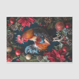 Weihnachts-Dekoupage Seidenpapier
