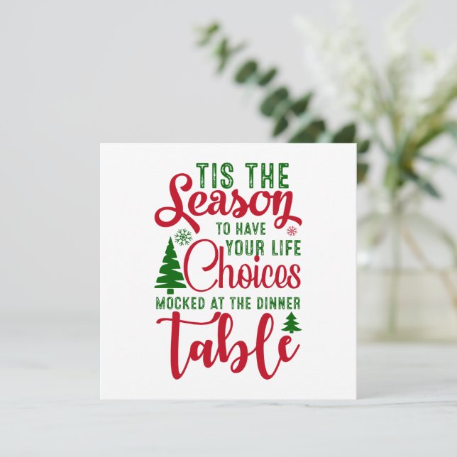 Weihnachts-Designzeit (Stehend Vorderseite)