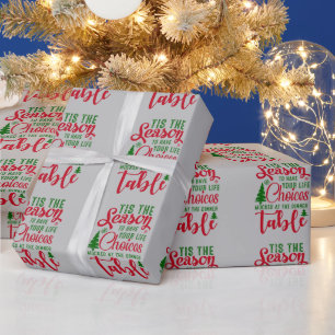 Weihnachts-Designzeit Geschenkpapier
