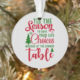 Weihnachts-Designzeit Ornament