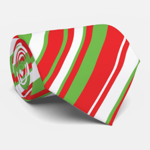 Weihnachts-Diagonallinien-Hals-Krawatte Krawatte