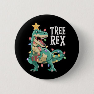 Weihnachts-Dinosaurier-Baum Rex Schlafanzug Xmas L Button