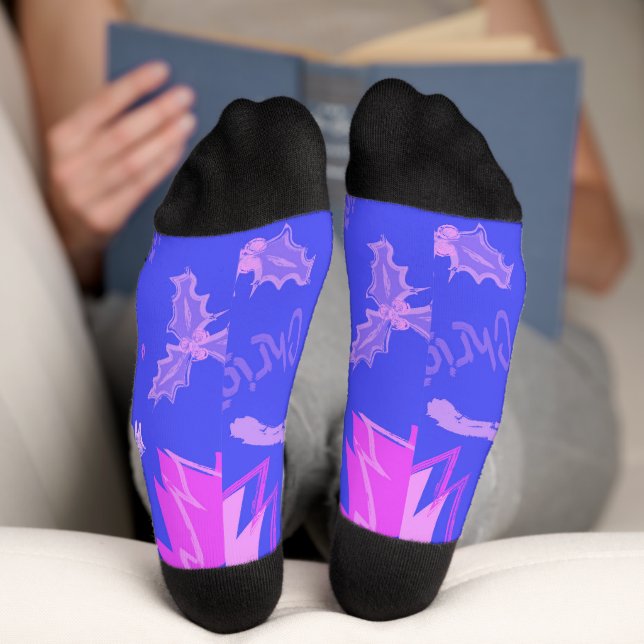 Weihnachts-Dopaminsocken Socken (Unterseite)