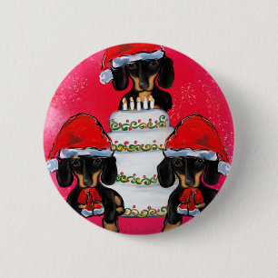 Weihnachts-Doxies Button