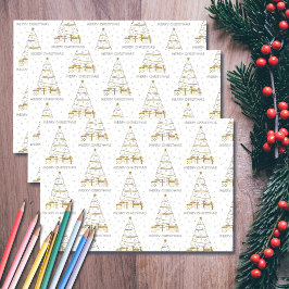 Weihnachts DYI Coloring Fun Einzigartig Geschenkpapier Set
