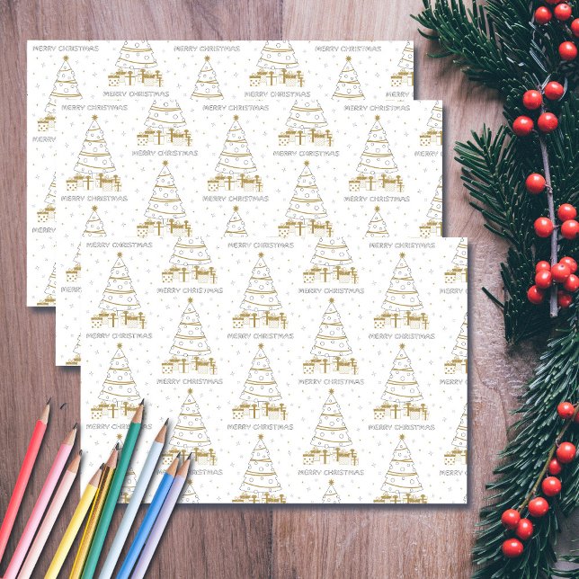 Weihnachts DYI Coloring Fun Einzigartig Geschenkpapier Set (Von Creator hochgeladen)