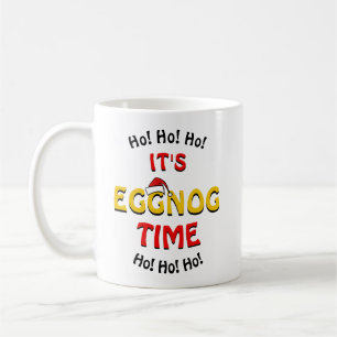 Weihnachts-Eggnog-Wortspiel-Witz Kaffeetasse