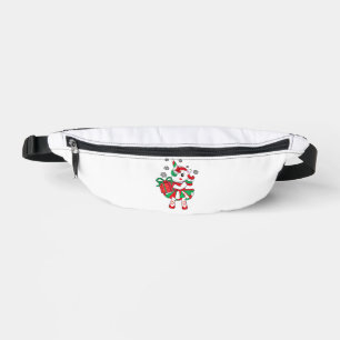 Weihnachts Einhorn Spaß Mädchen Kinder Schneeflock Bauchtasche