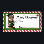 Weihnachts-Elf D4: Fantasy Christmas Geschenk Labe<br><div class="desc">entwerfen Sie Ihre Pakete mit diesem einzigartigen Geschenktag/Aufkleber/Label Design... entwickelt von marlodeedesigns.com</div>