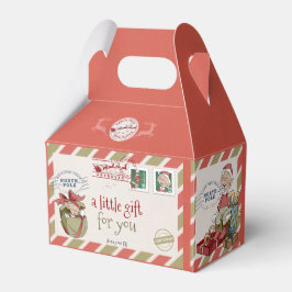 Weihnachts-Elf-Geschenkgutscheine für Süßigkeiten Geschenkschachtel