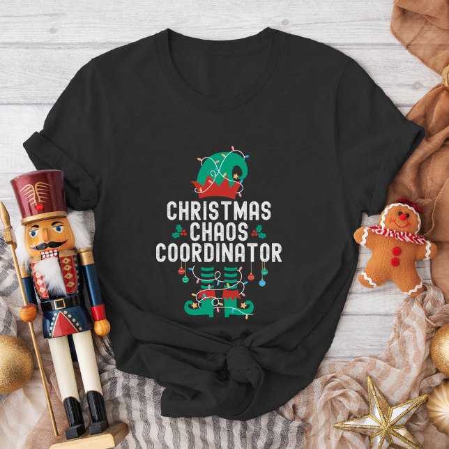 Weihnachts-Elf-Office-Team-Party und Familienanpas T-Shirt (Von Creator hochgeladen)