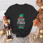 Weihnachts-Elf-Office-Team-Party und Familienanpas T-Shirt<br><div class="desc">Holen Sie sich mit unseren lustigen Weihnachtsfeiern Ihr Büroteam, Ihre Familie oder Ihre Freunde in den Urlaubssgeist! Diese Shirts sind perfekt für Party, Ansammlungen oder Feierlichkeiten geeignet und bieten eine unterhaltsame Drehung für die Ferienzeit. Ob für die Arbeit, familienfreundliche Outfits oder Freunde, diese T-Shirts machen Ihr Foto für die Feriengruppe...</div>