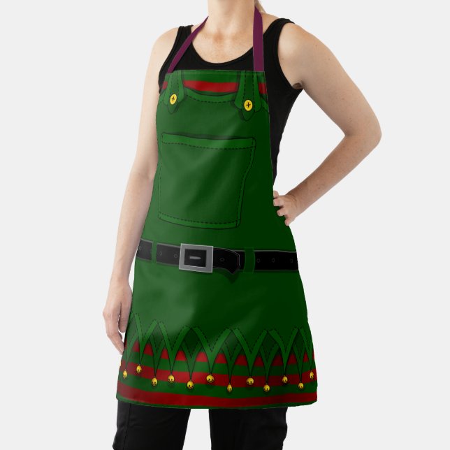 Weihnachts-Elf-Schürze Festlicher Urlaub Kostüme S Schürze (InSitu)