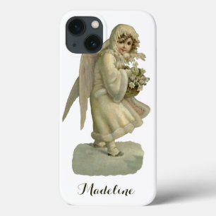 Weihnachts-Engel-Blume, Viktorianischer Die Case-Mate iPhone Hülle