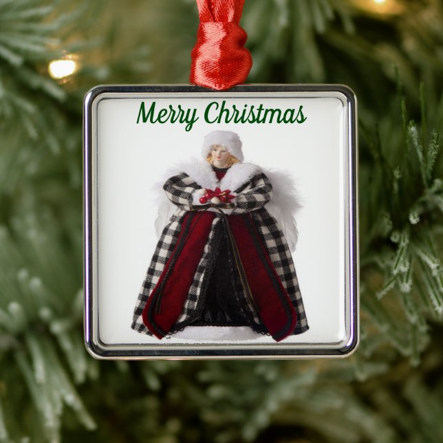 Weihnachts-Engel-Ornament Ornament Aus Metall (Baum)