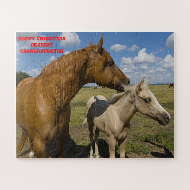 Weihnachts-Enkelin. (Horizontal)