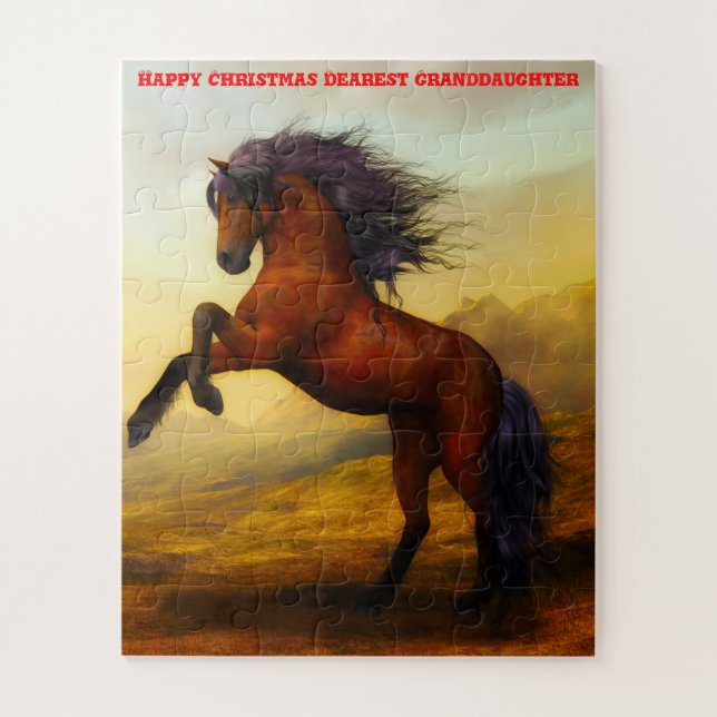 Weihnachts-Enkelin. (Vertikal)