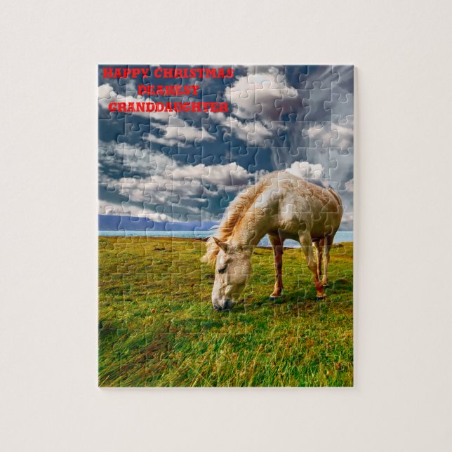 Weihnachts-Enkelin. (Vertikal)