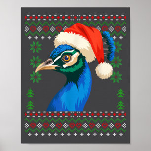 Weihnachts-Erbse-Hässlicher-Weihnachts-Pullover Poster