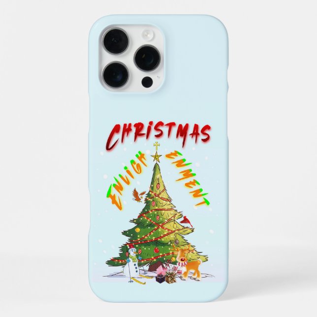 Weihnachts-Erleuchtung iPhone 16 Pro Max Hülle (Rückseite)