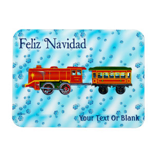 Weihnachts-Express - Feliz Navidad Magnet