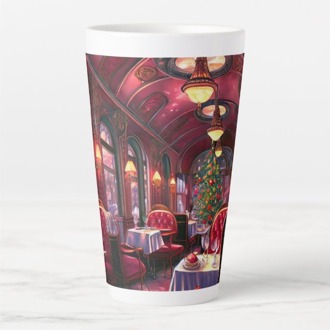 Weihnachts-Express-Geschenk für Auszubildende Milchtasse (Vorderseite)