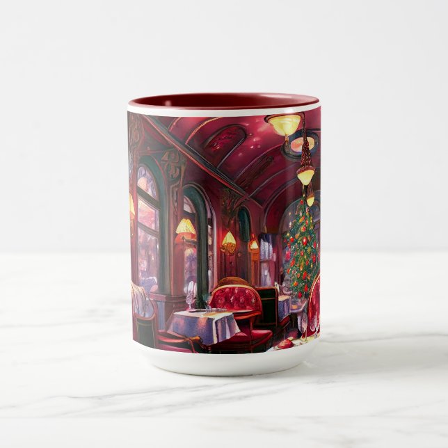 Weihnachts-Express-Geschenk für Auszubildende Tasse (Zentrum)