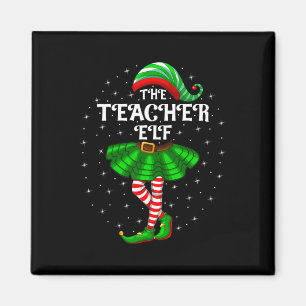 Weihnachts-Familien-Matching-Frauen-Mädchen-Der-Le Magnet