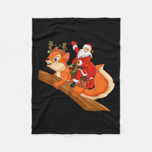 Weihnachts-Familien-Matching Lustiger Weihnachtsma Fleecedecke