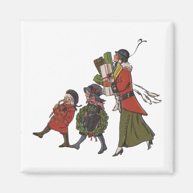 Weihnachts-Familienspass Magnet (Vorne)
